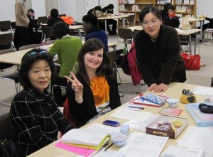 Volunteer Japanese Class in Yokote